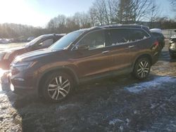 Honda salvage cars for sale: 2017 Honda Pilot Touring