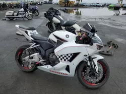 Salvage motorcycles for sale at Martinez, CA auction: 2014 Honda CBR600 RR