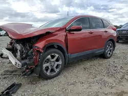 Salvage cars for sale at Tifton, GA auction: 2019 Honda CR-V EX