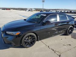 Salvage cars for sale at Grand Prairie, TX auction: 2024 Honda Civic Sport