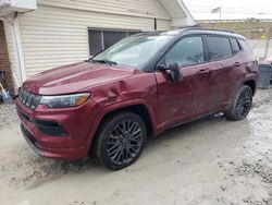 Salvage cars for sale at Northfield, OH auction: 2022 Jeep Compass Limited