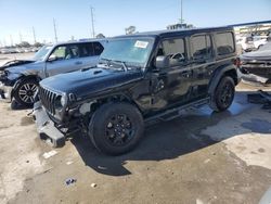 Salvage cars for sale at New Orleans, LA auction: 2020 Jeep Wrangler Unlimited Sport