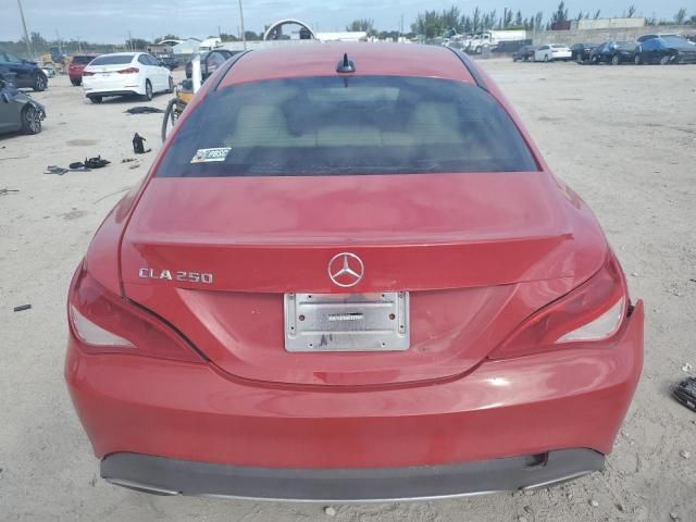 2018 Mercedes-Benz CLA 250