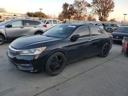 Salvage cars for sale at Sacramento, CA auction: 2017 Honda Accord EX