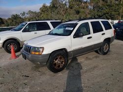 Jeep salvage cars for sale: 2000 Jeep Grand Cherokee Laredo