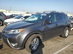 Salvage cars for sale at Van Nuys, CA auction: 2014 Toyota Rav4 LE