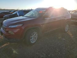 Salvage cars for sale from Copart Kansas City, KS: 2016 Jeep Cherokee Latitude