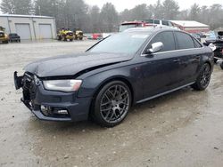 Salvage cars for sale at Mendon, MA auction: 2014 Audi S4 Premium Plus