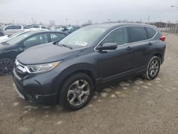 Salvage cars for sale from Copart Indianapolis, IN: 2018 Honda CR-V EXL