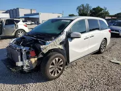 Salvage cars for sale at Opa Locka, FL auction: 2021 Honda Odyssey EXL