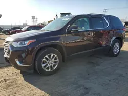 Salvage cars for sale at Chicago Heights, IL auction: 2019 Chevrolet Traverse LT