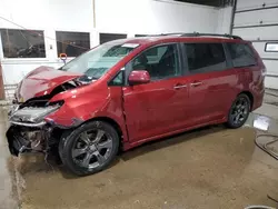 2016 Toyota Sienna SE en venta en Blaine, MN