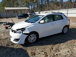 Toyota salvage cars for sale: 2009 Toyota Corolla Matrix S