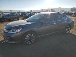 Salvage cars for sale from Copart San Martin, CA: 2017 Honda Accord Hybrid EXL