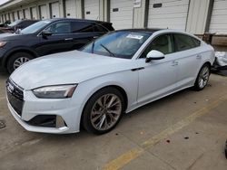 Salvage cars for sale at auction: 2022 Audi A5 Premium Plus 40