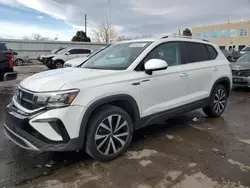 Salvage cars for sale at Littleton, CO auction: 2022 Volkswagen Taos SE IQ Drive