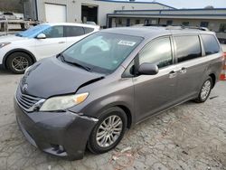 Toyota Sienna xle salvage cars for sale: 2012 Toyota Sienna XLE