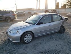 Salvage cars for sale at Windsor, NJ auction: 2005 Honda Civic LX