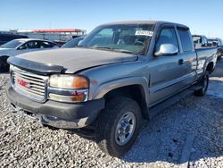 Salvage cars for sale from Copart Cahokia Heights, IL: 2001 GMC Sierra K2500 Heavy Duty