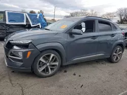 Salvage cars for sale at Moraine, OH auction: 2018 Hyundai Kona Limited