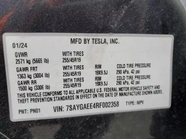 2024 Tesla Model Y