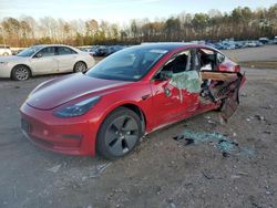 Salvage Cars with No Bids Yet For Sale at auction: 2022 Tesla Model 3