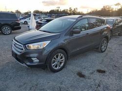 Salvage cars for sale at Riverview, FL auction: 2019 Ford Escape SEL