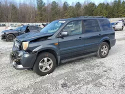 Salvage cars for sale at Gainesville, GA auction: 2006 Honda Pilot EX