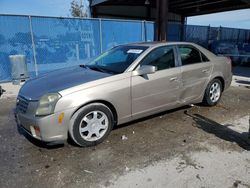 Salvage cars for sale at Riverview, FL auction: 2004 Cadillac CTS