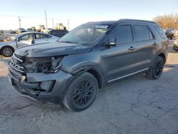 Ford Explorer salvage cars for sale: 2017 Ford Explorer XLT