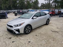 Salvage cars for sale at Ocala, FL auction: 2019 KIA Forte FE