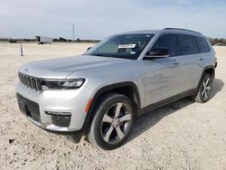 Salvage cars for sale from Copart New Braunfels, TX: 2021 Jeep Grand Cherokee L Limited