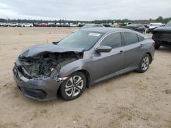 Salvage cars for sale from Copart Houston, TX: 2017 Honda Civic LX