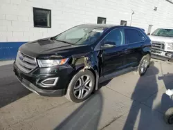 Salvage cars for sale at Farr West, UT auction: 2016 Ford Edge Titanium