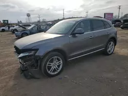 Salvage cars for sale at Chicago Heights, IL auction: 2016 Audi Q5 Premium Plus