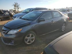 Salvage cars for sale at auction: 2012 Toyota Corolla Base