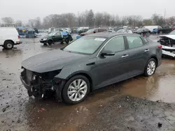 Vehiculos salvage en venta de Copart Chalfont, PA: 2016 KIA Optima EX