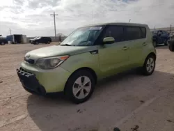 Salvage cars for sale at Andrews, TX auction: 2014 KIA Soul