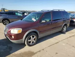 Salvage cars for sale at Wilmer, TX auction: 2006 Pontiac Montana SV6