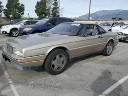 Cadillac Allante cv salvage cars for sale: 1990 Cadillac Allante CV