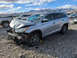 Toyota Vehiculos salvage en venta: 2018 Toyota Highlander SE