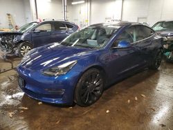 Salvage cars for sale at New Britain, CT auction: 2022 Tesla Model 3