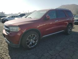 Salvage cars for sale at Colton, CA auction: 2013 Dodge Durango Crew