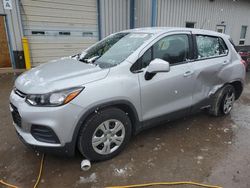 Chevrolet salvage cars for sale: 2017 Chevrolet Trax LS