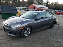 Salvage cars for sale at auction: 2016 Honda Civic LX