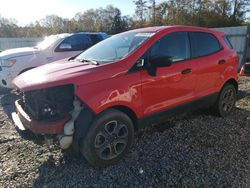 Vehiculos salvage en venta de Copart Augusta, GA: 2020 Ford Ecosport S