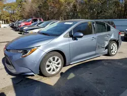 Salvage cars for sale at Austell, GA auction: 2022 Toyota Corolla LE