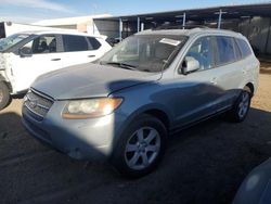 Hyundai salvage cars for sale: 2007 Hyundai Santa FE SE