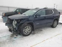 Salvage cars for sale at Appleton, WI auction: 2017 GMC Acadia SLT-2