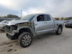 Salvage cars for sale at Orlando, FL auction: 2017 Toyota Tundra Double Cab Limited